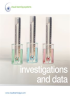 Investigations and Data by Visual Learning Systems