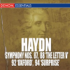 Haydn: Symphony Nos. 87, 88 "The Letter V", 92 "Oxford Symphony" & 94 "Mit dem Paukenschlag" by Various Artists