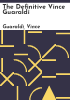 The definitive Vince Guaraldi by Guaraldi, Vince