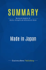 Summary: Made in Japan by Publishing, BusinessNews