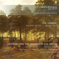 Anthologie Deutscher Dichtung - Die Legende / Deutsche Oden Von Weckherlin Bis Krolow by Various Artists