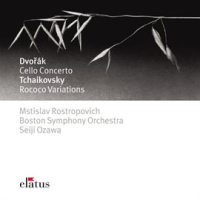 Dvorák : Cello Concerto & Tchaikovsky : Rococo Variations  -  Elatus by Mstislav Rostropovich