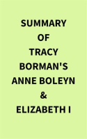 Summary of Tracy Borman's Anne Boleyn & Elizabeth I by Media, IRB