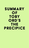 Summary of Toby Ord's The Precipice by Media, IRB