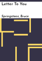 Letter to you by Springsteen, Bruce