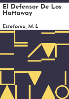 El defensor de los Hattaway by Estefania, M. L