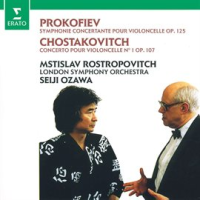 Prokofiev: Sinfonia concertante - Shostakovich: Cello Concerto No. 1 by Mstislav Rostropovich
