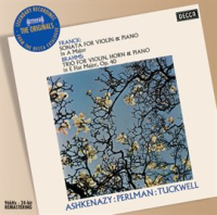 Franck: Violin Sonata / Brahms: Horn Trio by Itzhak Perlman
