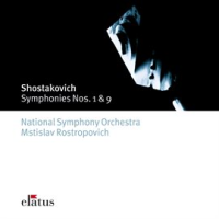 Shostakovich : Symphonies Nos 1 & 9  -  Elatus by Mstislav Rostropovich