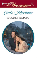To Marry Mccloud by Mortimer, Carole