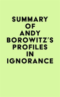 Summary of Andy Borowitz's Profiles in Ignorance by Media, IRB