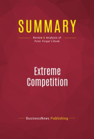 Summary: Extreme Competition by Publishing, BusinessNews