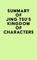 Summary of Jing Tsu's Kingdom of Characters by Media, IRB