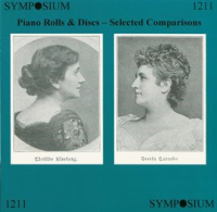 Piano Rolls And Discs, Selected Comparisons (1927) by Various Artists