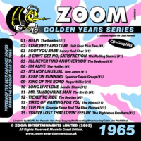 Zoom Karaoke Golden Years 1965 by Zoom Karaoke