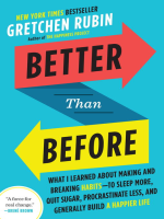 Better Than Before by Rubin, Gretchen