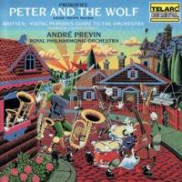 Prokofiev: Peter and the Wolf, Op. 67 - Britten: Young Person's Guide to the Orchestra, Op. 34 by André Previn