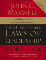 The 21 Irrefutable Laws of Leadership Workbook by Maxwell, John C