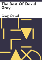 The best of David Gray by Gray, David