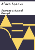 Africa speaks by Santana (Musical group)
