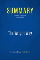 Summary: The Wright Way by Publishing, BusinessNews