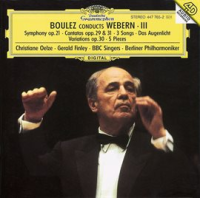 Boulez conducts Webern III by Berliner Philharmoniker