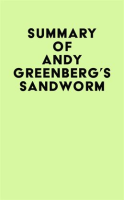 Summary of Andy Greenberg's Sandworm by Media, IRB
