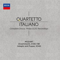 Mozart: Divertimenti & Adagio and Fugue by Quartetto Italiano