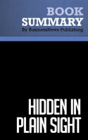 Summary: Hidden in Plain Sight by Publishing, BusinessNews