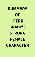 Summary of Fern Brady's Strong Female Character by Media, IRB