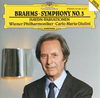 Brahms: Symphony No.3; Haydn-Variations by Wiener Philharmoniker