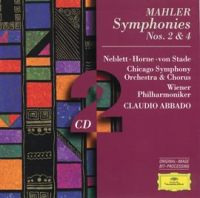 Mahler: Symphonies Nos.2 & 4 by Wiener Philharmoniker