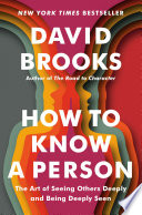 How to know a person by Brooks, David