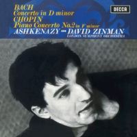 Bach: Piano Concerto in D Minor, BWV1052 / Chopin: Piano Concerto No.2 by Vladimir Ashkenazy