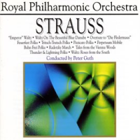 Strauss: Emperor Waltz, Waltz On The Beautiful Blue Danube, Overture To Die Fleidermaus by Royal Philharmonic Orchestra