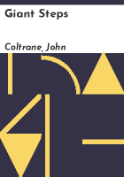 Giant steps by Coltrane, John