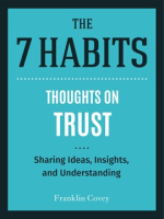 Thoughts on Trust by Covey, Stephen R