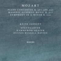 Mozart: Piano Concertos K. 467, 488, 595; Masonic Funeral Music, K. 477; Symphony In G Minor, K. 550 by Keith Jarrett