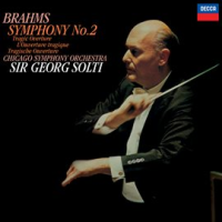 Brahms: Symphony No. 2; Tragic Overture by Sir Georg Solti
