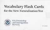 Vocabulary flash cards for the naturalization test 