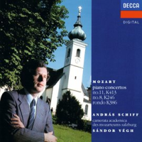 Mozart: Piano Concertos Nos. 8 & 11; Concert Rondo, K. 386 by Andras Schiff