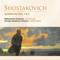 Shostakovich: Symphonies Nos. 1 & 5 by Philharmonia Orchestra