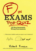 F in Exams: Pop Quiz by Benson, Richard