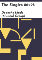The singles 86>98 by Depeche Mode (Musical group)