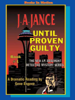 Until proven guilty by Jance, J. A