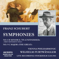 Schubert: Symphony No. 8 In B Minor, D. 759 "Unfinished" & Symphony No. 9 In C Major, D. 944 " by Wiener Philharmoniker