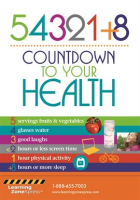 54321+8 Countdown To Your Health by Learning ZoneXpress