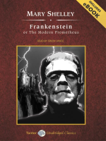 Frankenstein, or, The modern Prometheus by Shelley, Mary Wollstonecraft