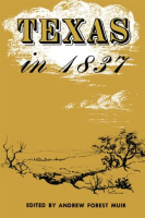 Texas in 1837 by Authors, Various