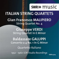 Italian String Quartets by Quartetto Italiano